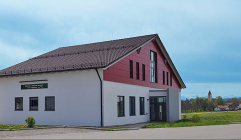 Ansicht Restaurant mit Alpenblick